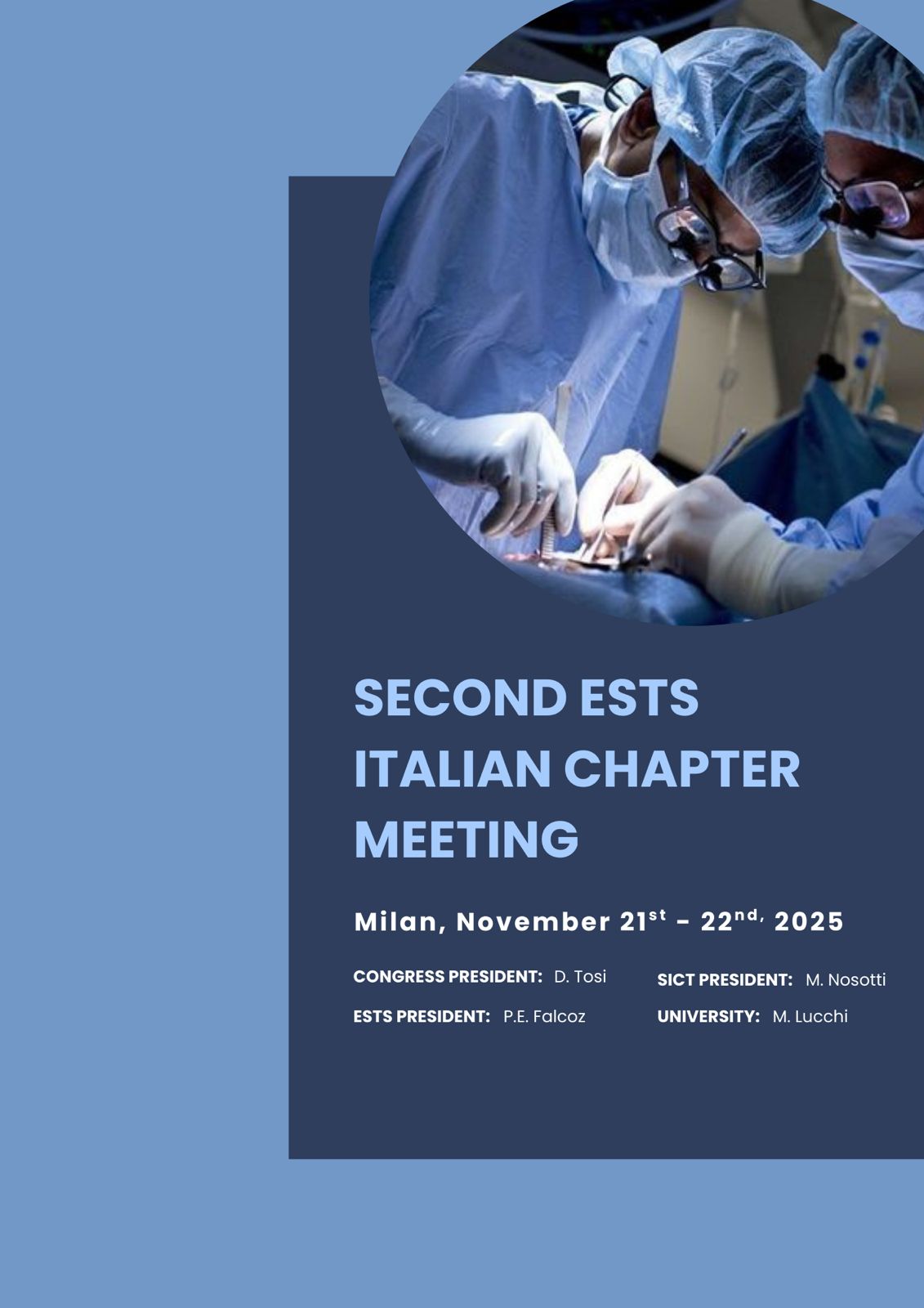 Second ESTS Italian Chapter Meeting